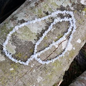 Blue Calcite Stone Necklace